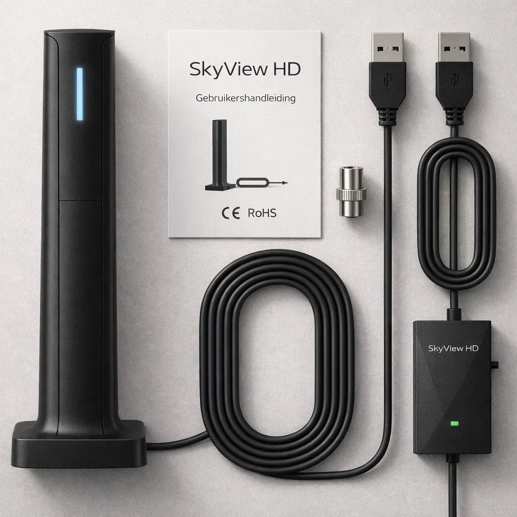 SkyView HD – Gratis tv kijken zonder kabel of abonnement