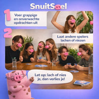 SnuitSpel – Het spel waarbij lachen verliezen betekent