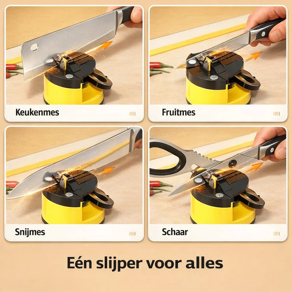 Scherpix – Altijd scherpe messen, zonder moeite